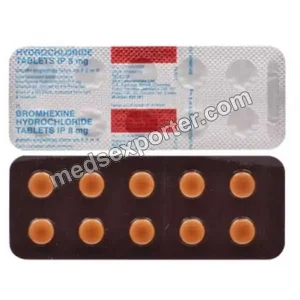 Bromhexine Hydrochloride 8 mg