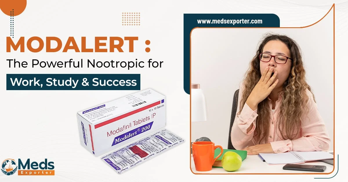 Modalert: The Powerful Nootropic for Work, Study, and Success